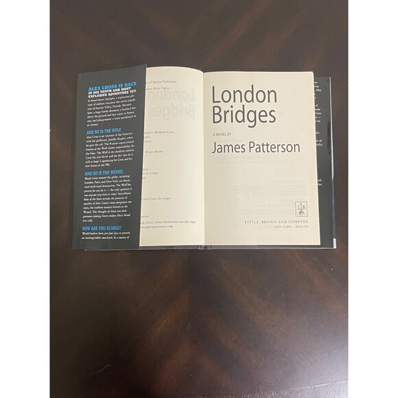 London Bridges Hardcover Book By James Patterson - Picture 5 of 6